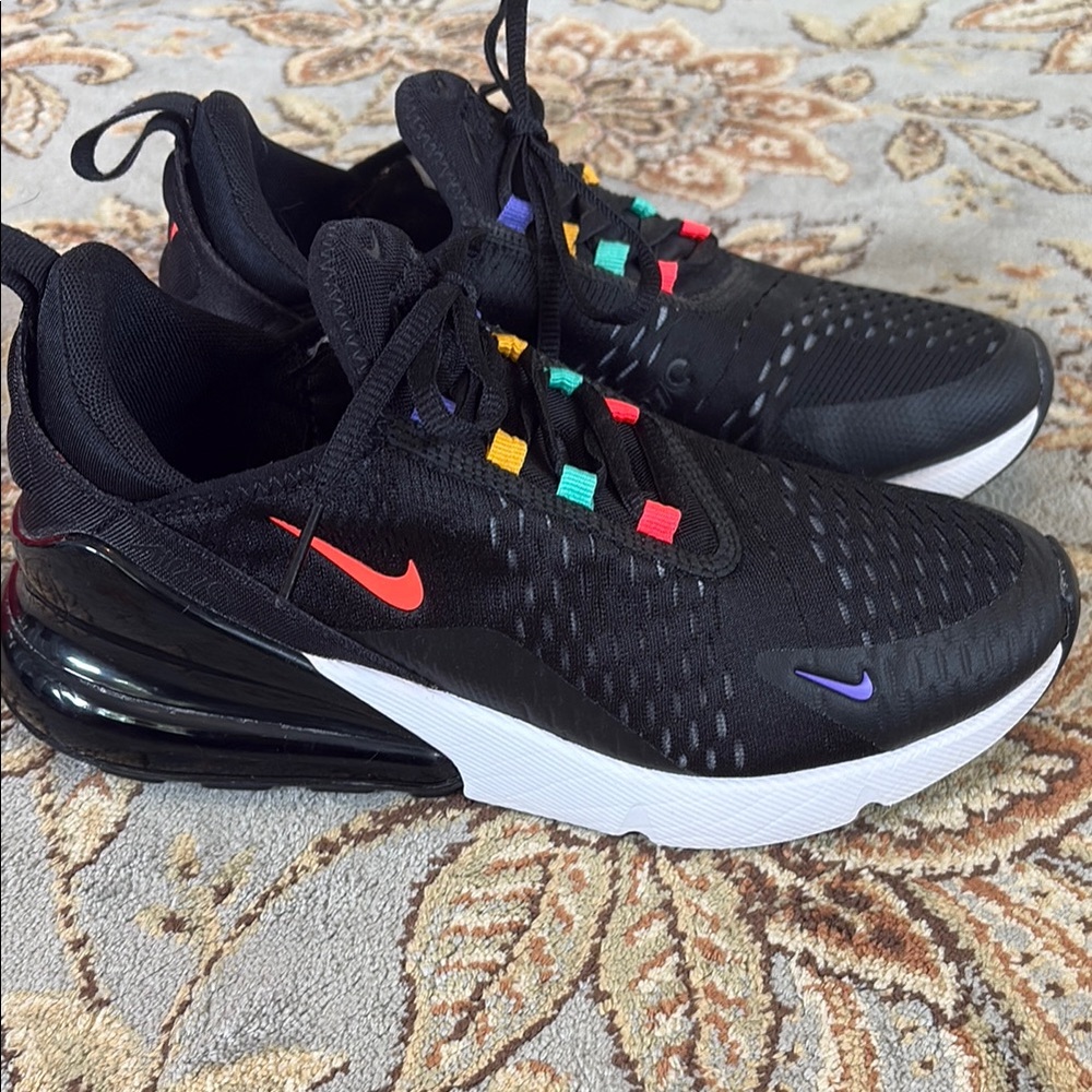 Nike Air Max 270 Black with Multicolor Details